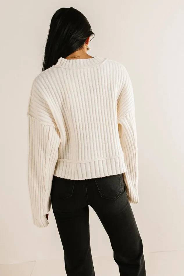 Bohme Sweaters Daniela Ribbed Sweater In Cream Cream 8211 Women Bohme Sweaters Daniela Ribbed Sweater In Cream Cream 8211 Women