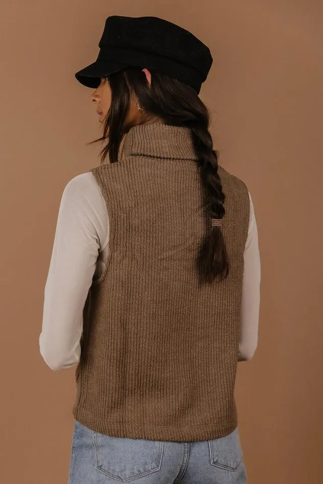 Bohme Sweaters Vero Moda River Sweater Vest In Brown 8211 FINAL SALE Brown 8211 Women Bohme Sweaters Vero Moda River Sweater Vest In Brown 8211 FINAL SALE Brown 8211 Women