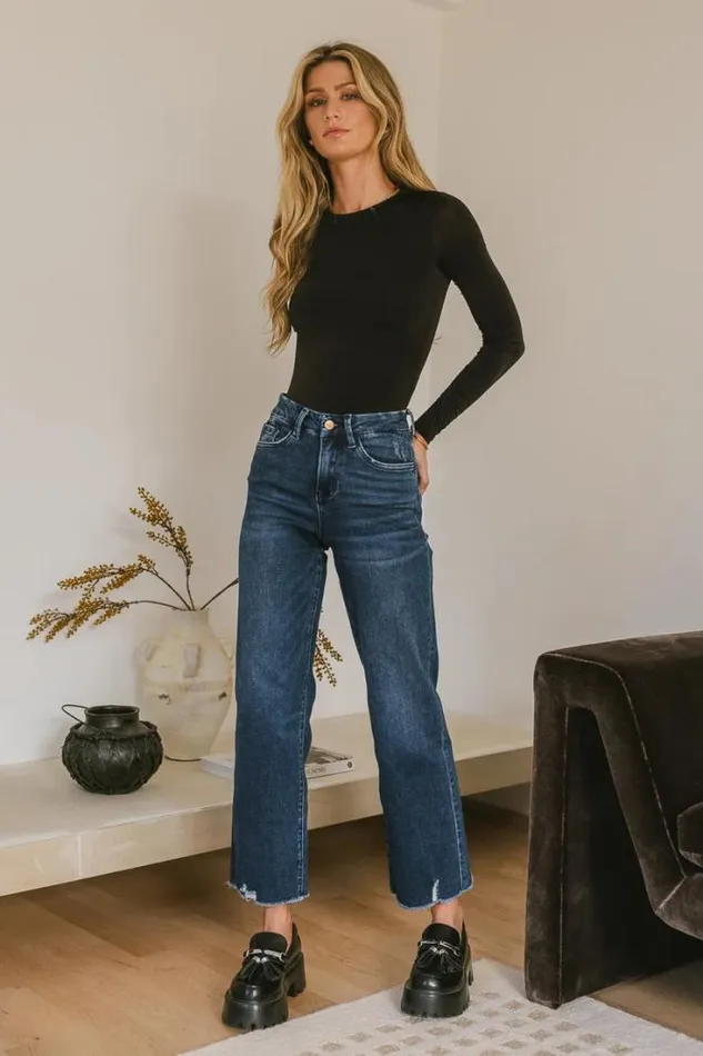 Bohme Tees and Tanks Kali Long Sleeve Bodysuit In Black 8211 FINAL SALE Black 8211 Women Bohme Tees and Tanks Kali Long Sleeve Bodysuit In Black 8211 FINAL SALE Black 8211 Women