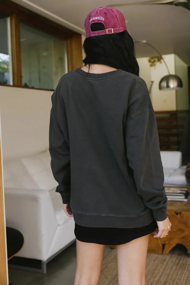 Bohme Tops Chicago Graphic Sweatshirt 8211 FINAL SALE Charcoal 8211 Women Bohme Tops Chicago Graphic Sweatshirt 8211 FINAL SALE Charcoal 8211 Women