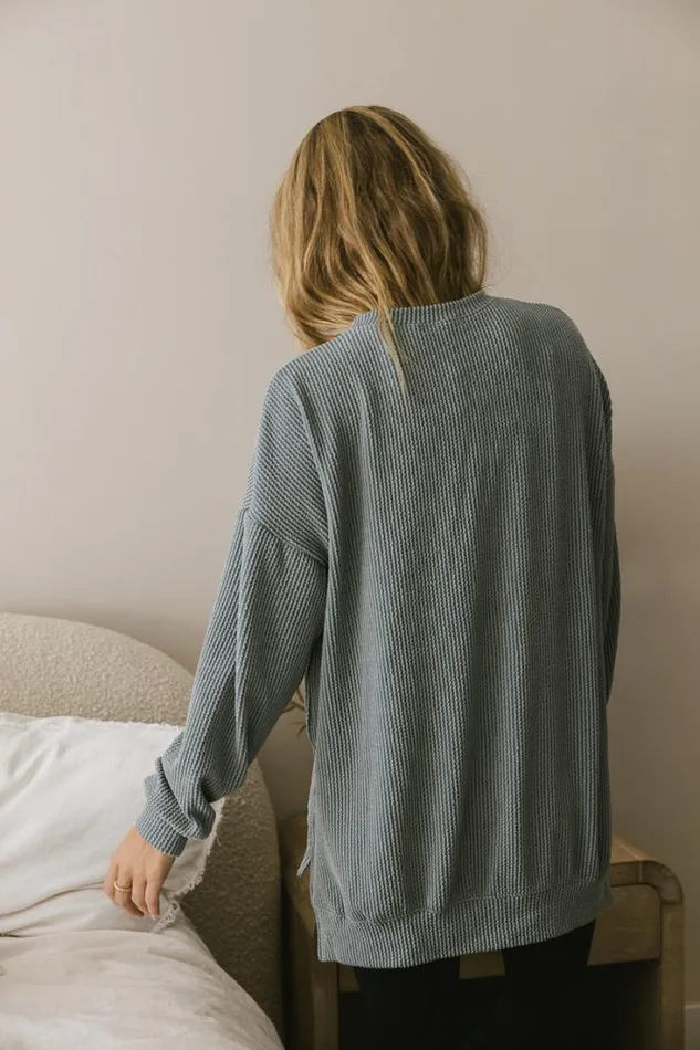 Bohme Tops Ciao Graphic Top 8211 FINAL SALE Sage 8211 Women Bohme Tops Ciao Graphic Top 8211 FINAL SALE Sage 8211 Women