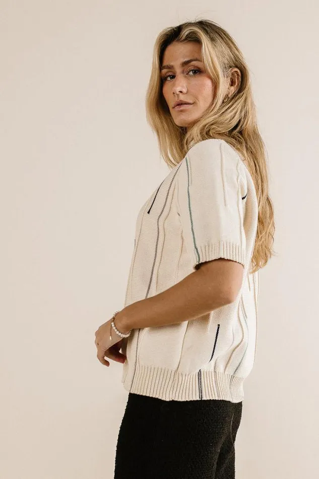 Bohme Tops Hunter Sweater Top Cream 8211 Women Bohme Tops Hunter Sweater Top Cream 8211 Women