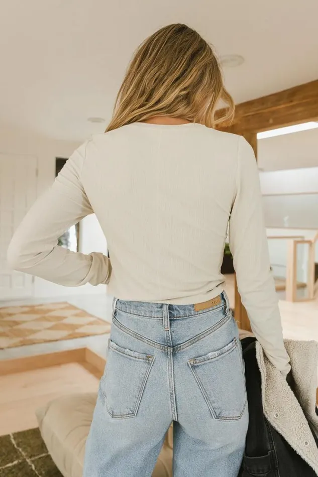 Bohme Tops Ivanna Henley Top In Natural Natural 8211 Women Bohme Tops Ivanna Henley Top In Natural Natural 8211 Women