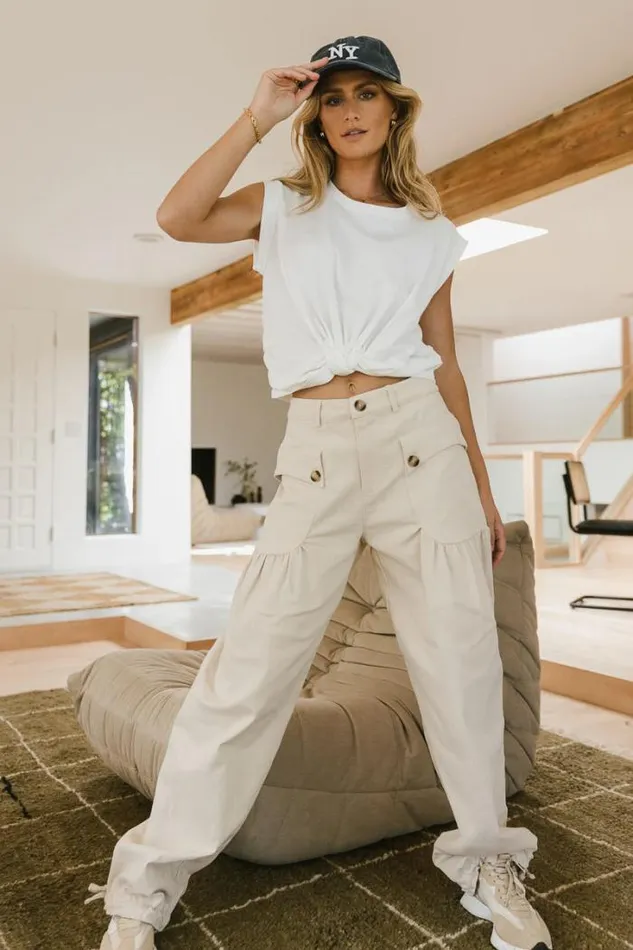 Bohme Tops Kimberly Top In White 8211 FINAL SALE White 8211 Women Bohme Tops Kimberly Top In White 8211 FINAL SALE White 8211 Women