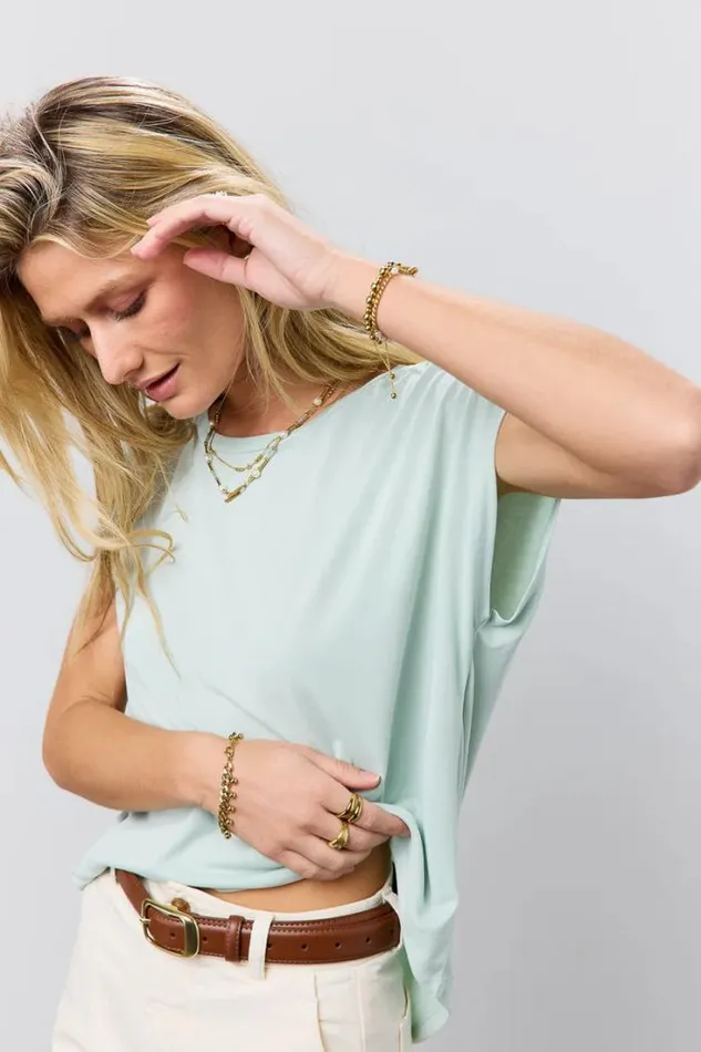 Bohme Tops Madison Top In Mint Mint 8211 Women Bohme Tops Madison Top In Mint Mint 8211 Women