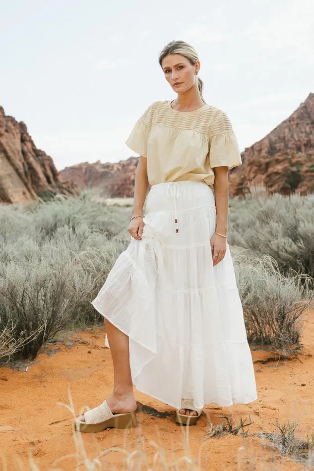 Bohme Tops Mariana Blouse In Sand Sand 8211 Women Bohme Tops Mariana Blouse In Sand Sand 8211 Women