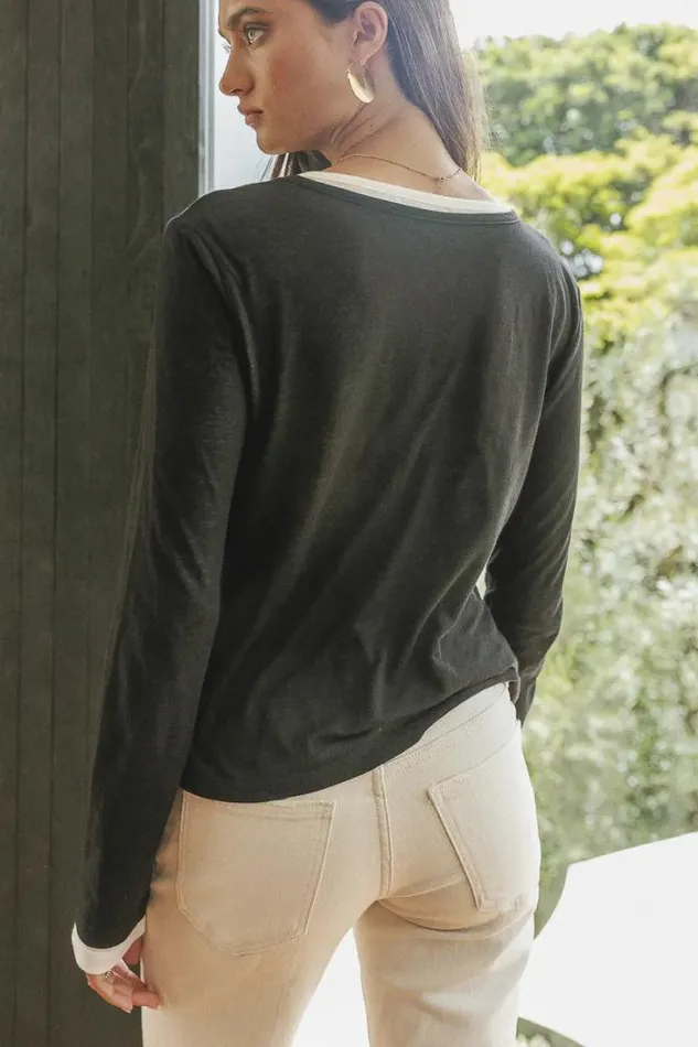 Bohme Tops Milani Layered Top In Black 8211 FINAL SALE Black 8211 Women