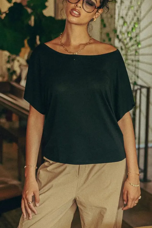 Bohme Tops Miriam Top Black 8211 Women Bohme Tops Miriam Top Black 8211 Women