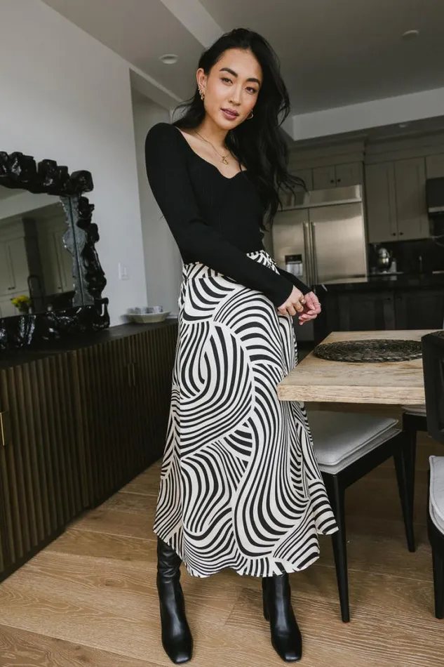 Bohme Tops Nyla Ribbed Sweater In Black Black 8211 Women Bohme Tops Nyla Ribbed Sweater In Black Black 8211 Women