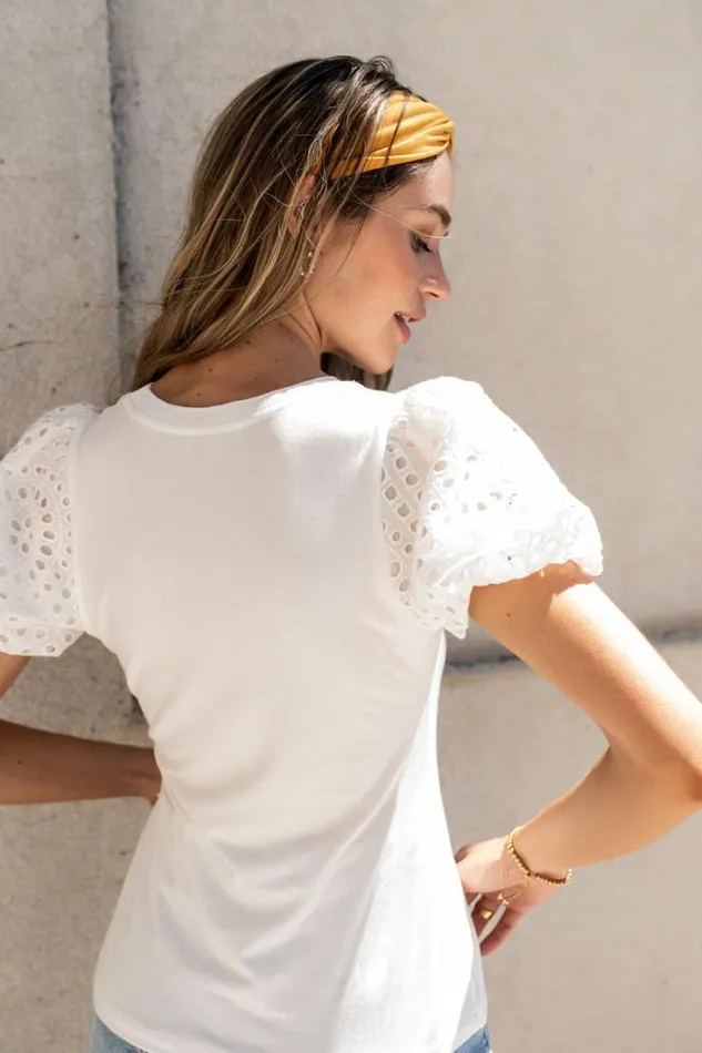 Bohme Tops Pandora Blouse 8211 FINAL SALE White 8211 Women Bohme Tops Pandora Blouse 8211 FINAL SALE White 8211 Women