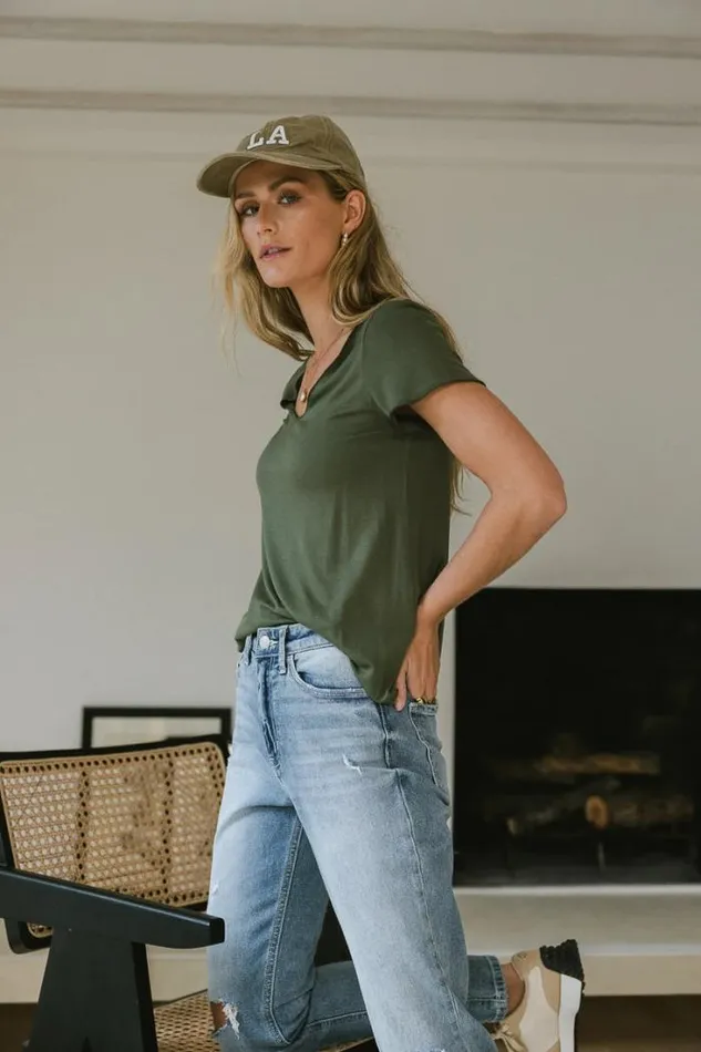 Bohme Tops Priya Top In Olive Olive 8211 Women Bohme Tops Priya Top In Olive Olive 8211 Women