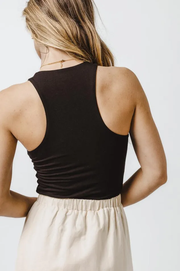Bohme Tops Quinn Tank In Black Black 8211 Women Bohme Tops Quinn Tank In Black Black 8211 Women