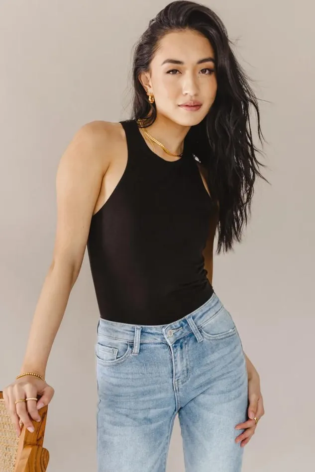 Bohme Tops Quinn Tank In Black Black 8211 Women Bohme Tops Quinn Tank In Black Black 8211 Women