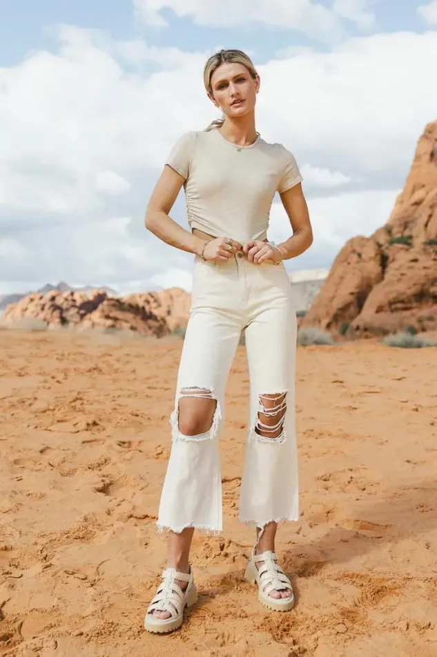 Bohme Tops Zia Top In Sand Sand 8211 Women Bohme Tops Zia Top In Sand Sand 8211 Women