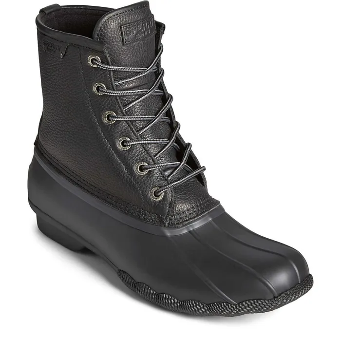 Boots Men Sperry Saltwater Duck Boot Blackblack