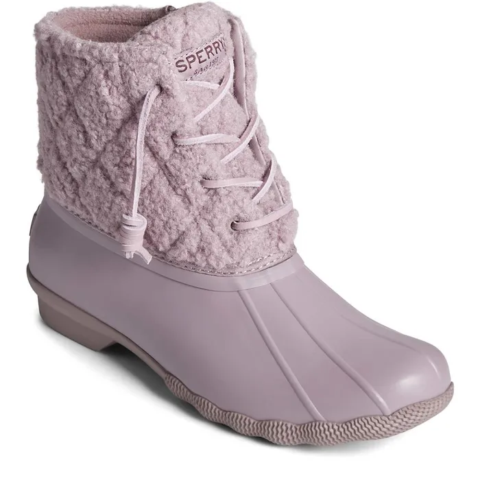 Boots Women Sperry Saltwater Sherpa Duck Boot Purple Boots Women Sperry Saltwater Sherpa Duck Boot Purple