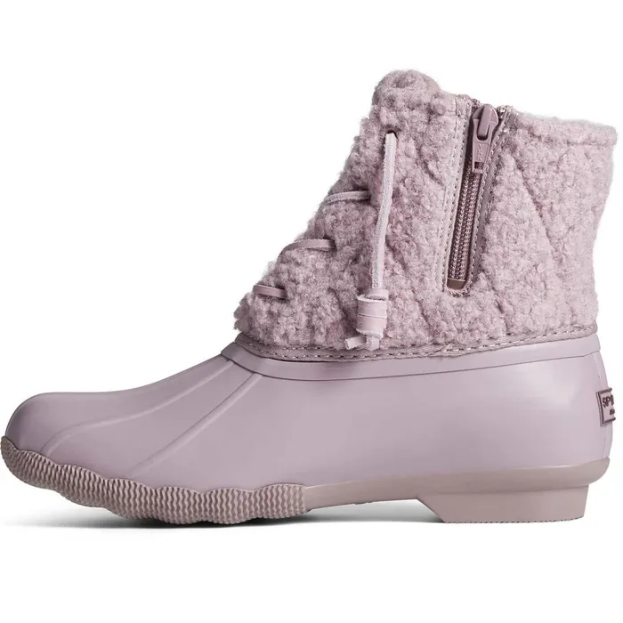 Boots Women Sperry Saltwater Sherpa Duck Boot Purple Boots Women Sperry Saltwater Sherpa Duck Boot Purple