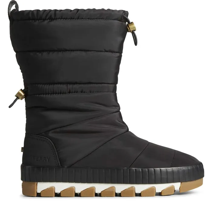 Boots Women Sperry Seacycled Torrent Fold Down Boot Black