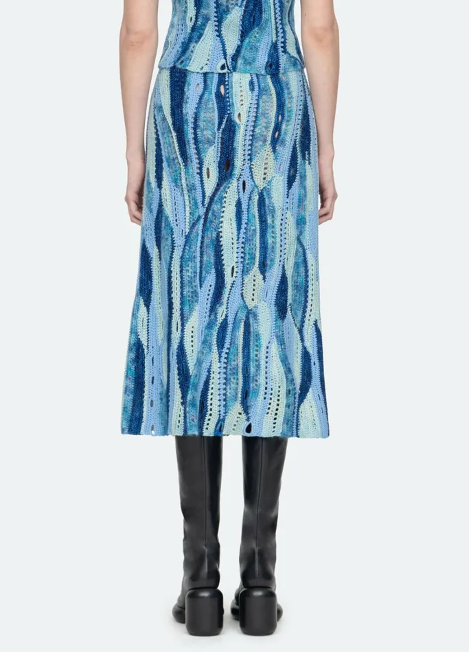Bottoms Women Sea New York Otto Skirt Blue