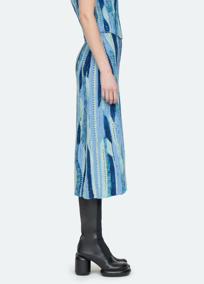 Bottoms Women Sea New York Otto Skirt Blue