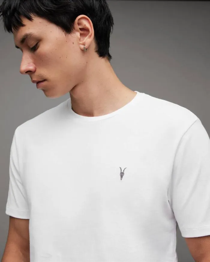 Brace Brushed Cotton TShirts 3 Pack White Men AllSaints TShirts