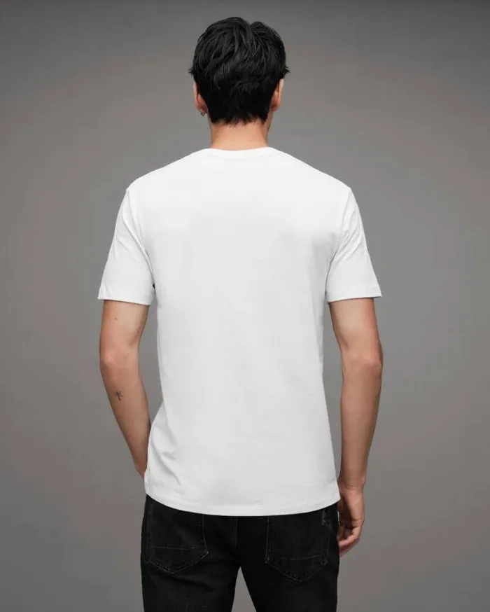 Brace Brushed Cotton TShirts 3 Pack White Men AllSaints TShirts