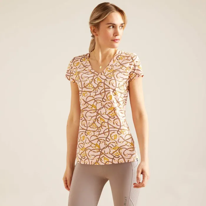 Bridle TShirt Blushing Rose Women Ariat TShirts and Tops
