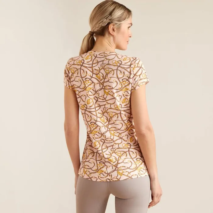 Bridle TShirt Blushing Rose Women Ariat TShirts and Tops Bridle TShirt Blushing Rose Women Ariat TShirts and Tops