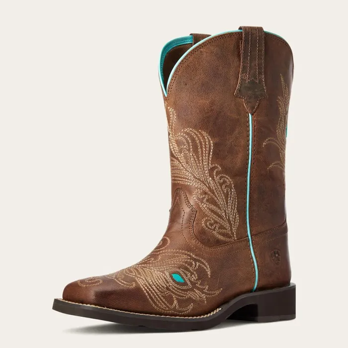 Bright Eyes II Western Boot Weathered Brown Women Ariat Western Boots