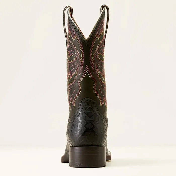 Buckley Western Boot Black Blanket Embosslimousine Black Women Ariat Western Boots Buckley Western Boot Black Blanket Embosslimousine Black Women Ariat Western Boots