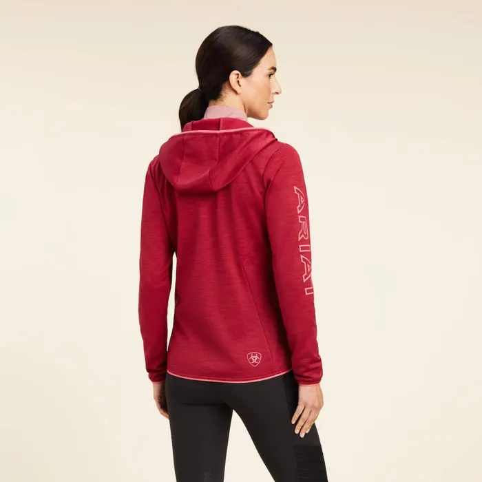 Byron Full Zip Hoodie Red Bud Women Ariat Sweatshirts and Hoodies Byron Full Zip Hoodie Red Bud Women Ariat Sweatshirts and Hoodies