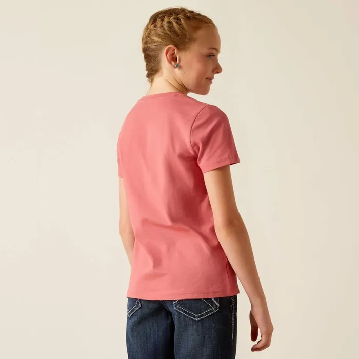 Cactus TShirt Slate Rose Kids Ariat TShirts and Polos Cactus TShirt Slate Rose Kids Ariat TShirts and Polos