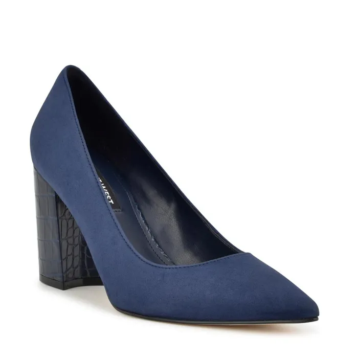 Cara Dress Pumps Dark Blue Women Nine West Pumps Cara Dress Pumps Dark Blue Women Nine West Pumps