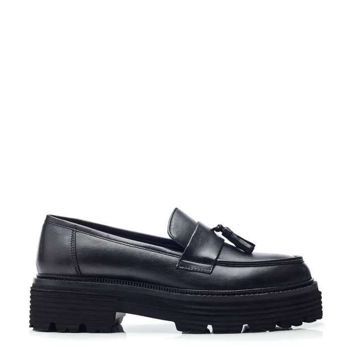 Casual Shoes Women Moda In Pelle Bsoleful BLaker Black Leather