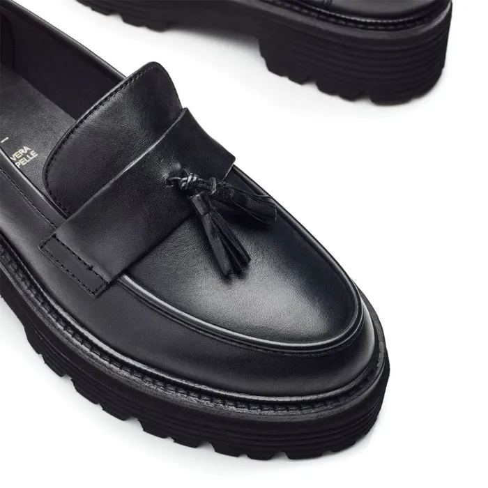 Casual Shoes Women Moda In Pelle Bsoleful BLaker Black Leather