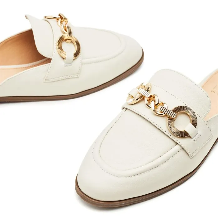Casual Shoes Women Moda In Pelle Fernne Off White Leather