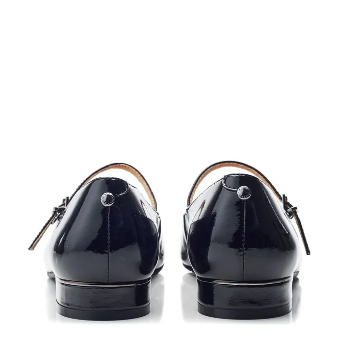 Casual Shoes Women Moda In Pelle Florentin Black Patent Leather