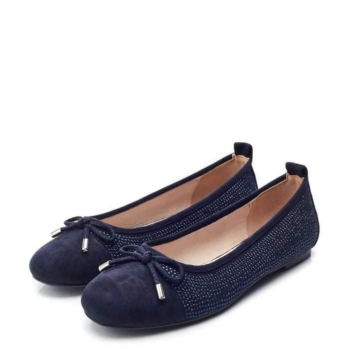 Casual Shoes Women Moda In Pelle Frieda Navy Alcantara