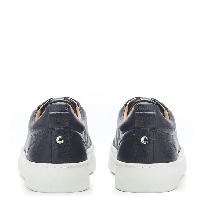 Casual Trainers Women Moda In Pelle Aiyla Navy Leather