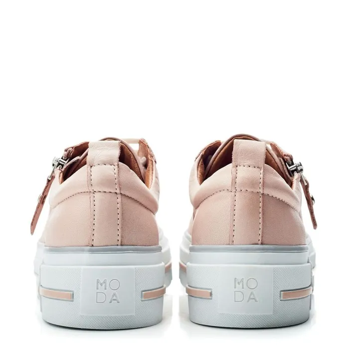 Casual Trainers Women Moda In Pelle Filician Cameo Leather