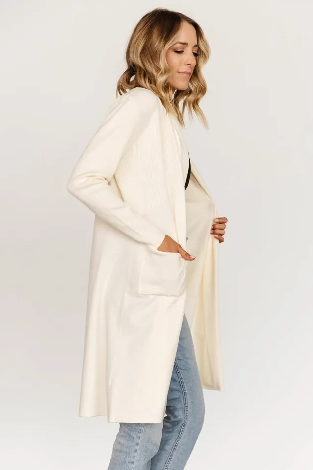 Central Park Cardigan Ivory Women Baltic Born Cardigans Central Park Cardigan Ivory Women Baltic Born Cardigans