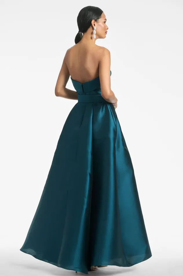 Ceri Gown 8211 Deep Teal Women Sachin and Babi Evening