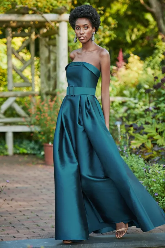 Ceri Gown 8211 Deep Teal Women Sachin and Babi Evening
