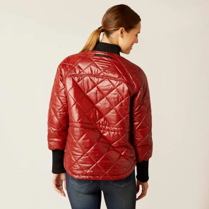 Charlie Insulated Jacket Fired Brick Women Ariat Jackets and Vests Charlie Insulated Jacket Fired Brick Women Ariat Jackets and Vests
