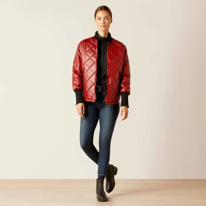 Charlie Insulated Jacket Fired Brick Women Ariat Jackets and Vests Charlie Insulated Jacket Fired Brick Women Ariat Jackets and Vests