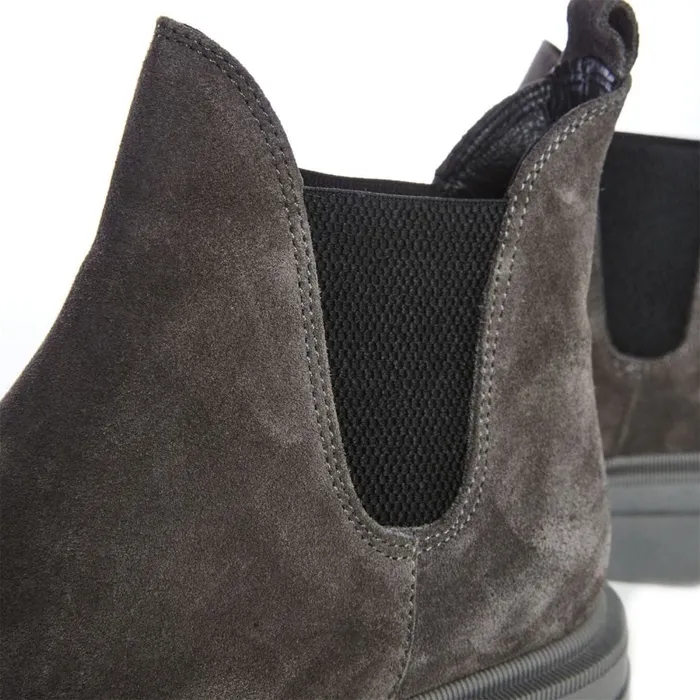 Chunky Boots Women Moda In Pelle Bsoleful B Binkie Grey Suede