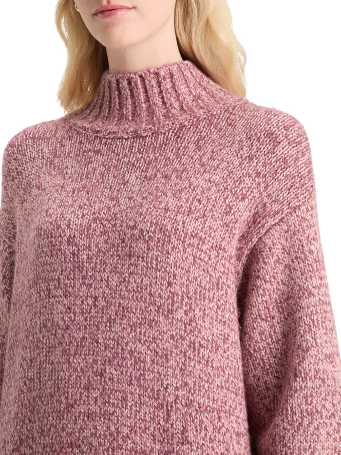 CHUNKY KNITTED MINI DRESS Soft Ice Melange Women Scotch and Soda Dresses and Jumpsuits CHUNKY KNITTED MINI DRESS Soft Ice Melange Women Scotch and Soda Dresses and Jumpsuits