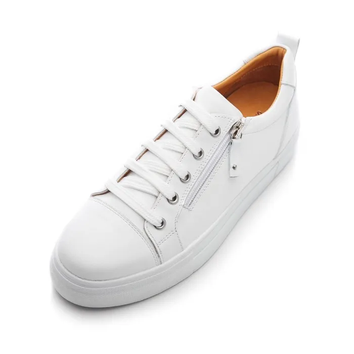 Chunky Trainers Women Moda In Pelle Bsoleful BVisti White Leather