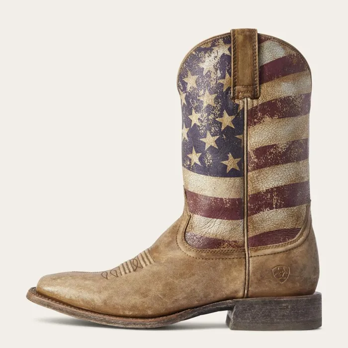 Circuit Proud Western Boot Naturally Distressed Brown Men Ariat Western Boots Circuit Proud Western Boot Naturally Distressed Brown Men Ariat Western Boots