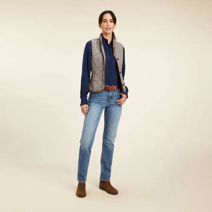 Clarion Blouse Navy Women Ariat TShirts and Tops Clarion Blouse Navy Women Ariat TShirts and Tops